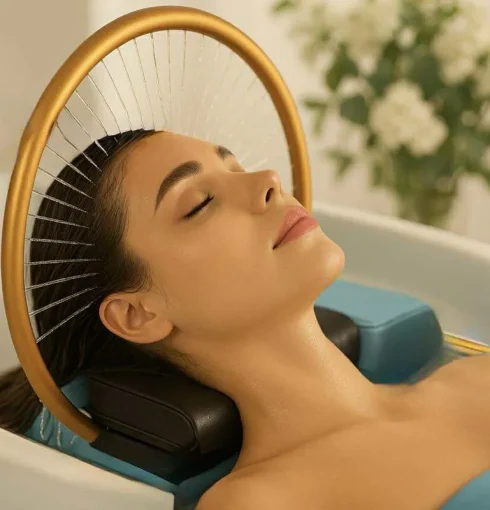 Dettycated Head Spa Northridge scalp treatment – relaxing head spa experience for healthy, shiny hair